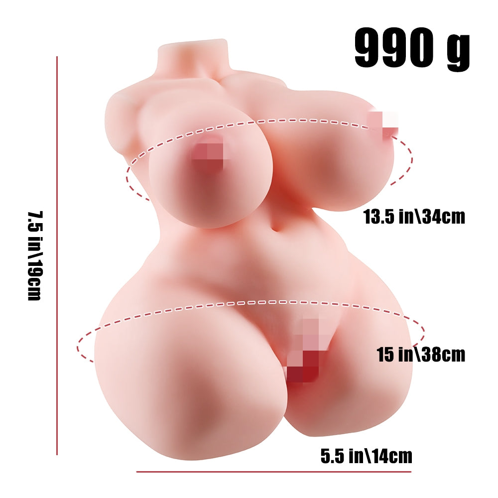 【即納・送料無料·税込】MRLSEXDOLL-JP 2.18lb Asa（mini）：TPE 製 ミニ ラブドール BBW ダッチワイフ ミニ 爆乳 二 次元